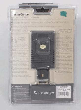 Samsonite Dual Wattage Travel Converter Kit - Recalls & alerts ...