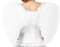 Large White Feather Wings
Item #01039627