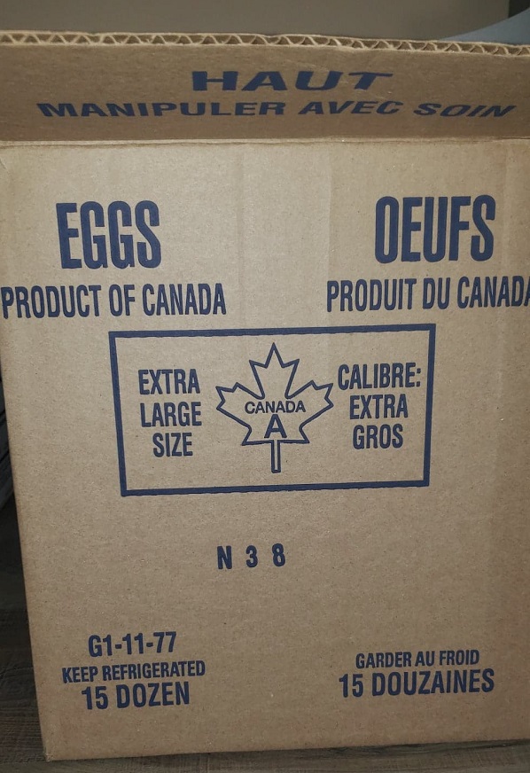 Eggs N38 – Extra Large Size Eggs (15 Dozen)