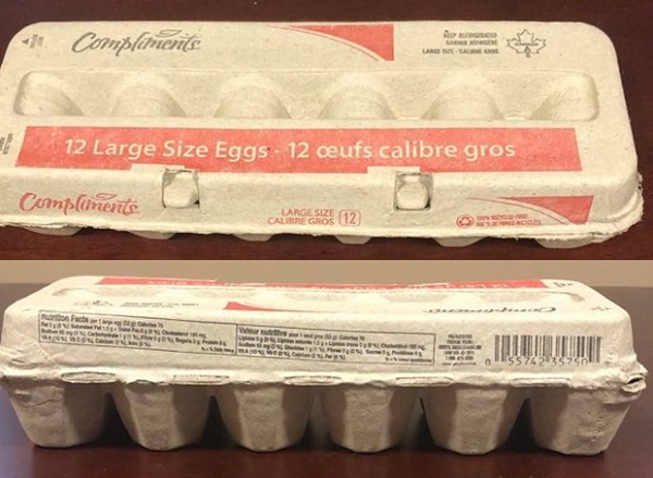 Compliments – Large Size Eggs (12 eggs)