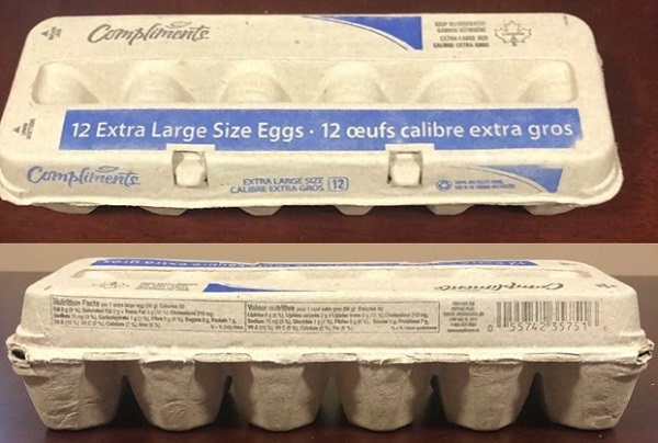 Compliments – Extra Large Size Eggs (12 eggs)