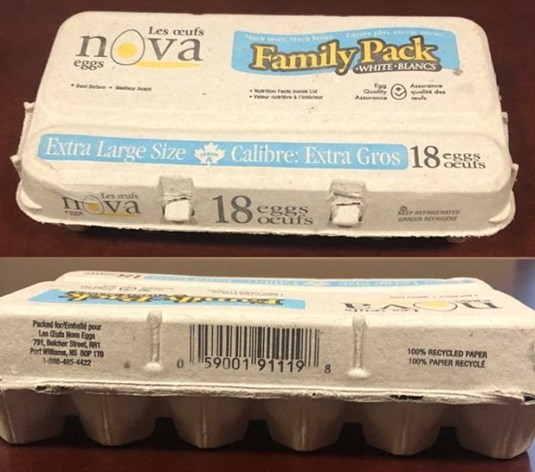 Nova Eggs – Extra Large Size White Eggs (18 eggs)