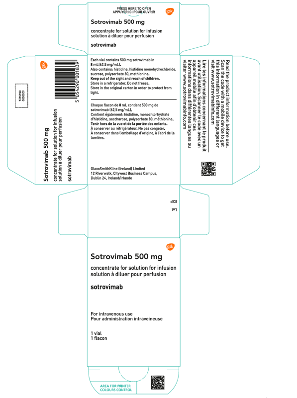 Authorization of Sotrovimab for Injection for Use in Relation to the COVID-19 Pandemic