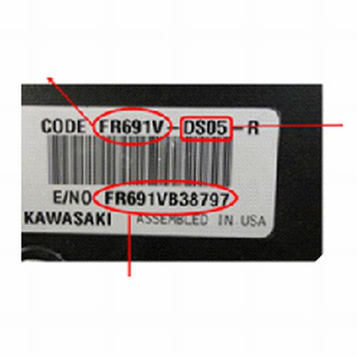 kawasaki serial number information