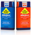 Étiquette principale des deux produits touchés. L’étiquette du produit à 0,15 mg/0,15 ml est bleu et celle du produit à 0,3 mg/0,3 ml est rouge.