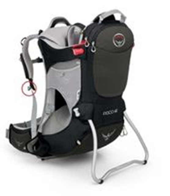 osprey carrier recall