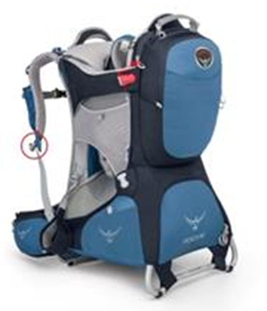 osprey carrier recall