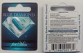 Blue Diamond, étiquette de front et de dos