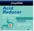 Compliments Acid Reducer (60 tablets), Lot 621791D