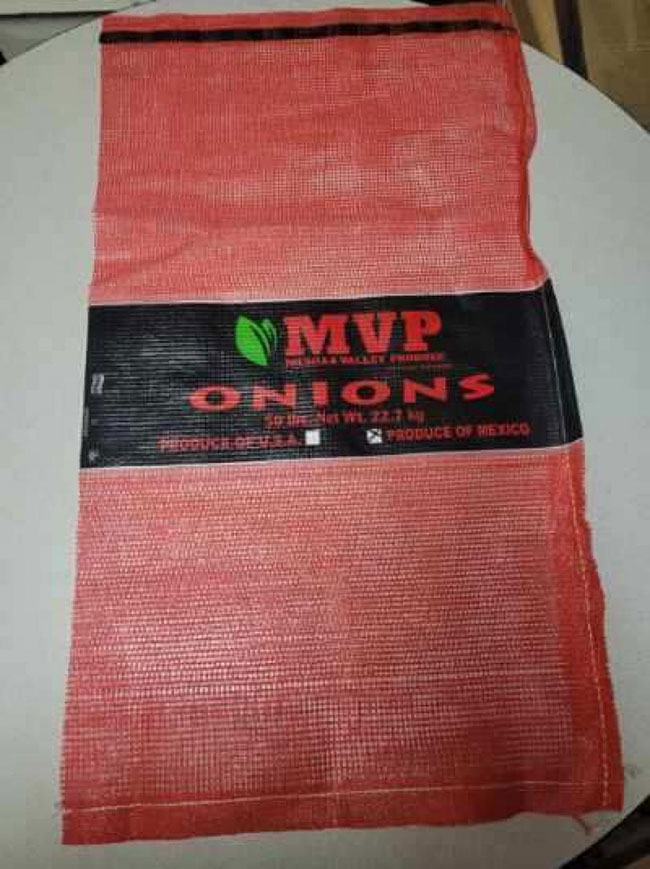 Dorsey brand, MVP brand, Pier-C brand, and Riga Farms brand Onions, Product of Mexico recalled due to Salmonella